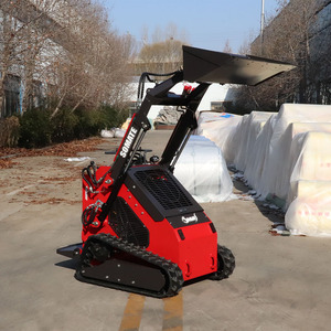 Chargeuse compacte sur chenilles Somate économique, moteur diesel EPA 15,7 kW, capacité de la benne de 0,2 m³, garantie de 2 ans, pompe hydraulique, boîte de vitesses - Product Image 3