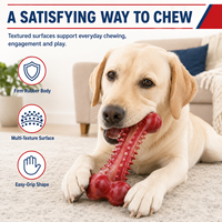 Juguete Futurista para Perros, Resistente y Divertido, para Masticar, para Mascotas Hiperactivas, Protección Superior Contra Mordidas
