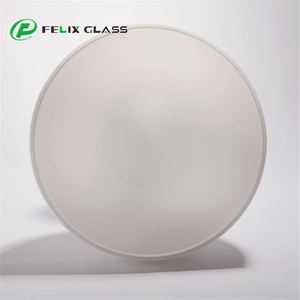 Cúpula de Vidrio Fundido OEM Personalizada, Color Blanco Ópalo, con LED, para Lámparas de Araña y Colgantes, con 3 Años de Garantía - Product Image 3