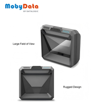 Lecteur de codes QR de numérisation CMOS USB RS232 Mobydata DS6900, scanner de codes-barres 2D de bureau pour plateforme de point de vente, supermarché