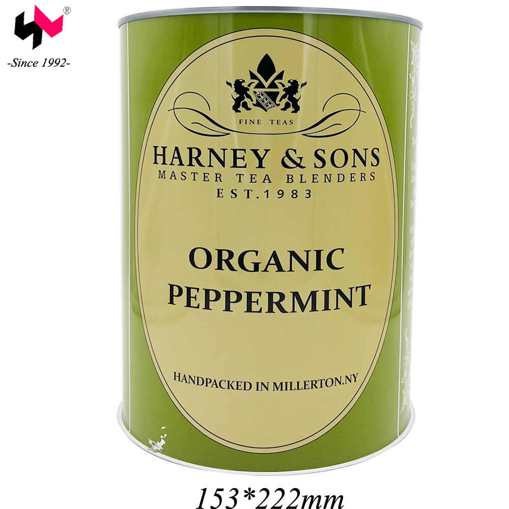 Gran volumen lata de metal embalaje de té 153mm 603 #3kg A10 # lata vacía para embalaje de alimentos