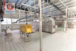 Sistema de matadero automático Aves de Corral Pato Ganso Broiler Pollo Deshuesado Línea Matanza Equipo <span class=keywords><strong>Planta</strong></span> de procesamiento - Product Image 2
