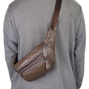 กระเป๋าคาดเอวหนังแท้ AndoBag สำหรับผู้ชาย สไตล์วินเทจ สำหรับกิจกรรมกลางแจ้ง กระเป๋าคาดอกสะพายไหล่ ความจุขนาดใหญ่ รุ่น 2499 - Product Image 2