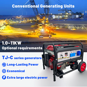 6500 xách tay 7.5kva 7500 Watt 8500W xăng máy phát điện đặt 10KVA tự động bắt đầu 4-đột quỵ sản lượng cao xách tay máy phát điện - Product Image 6