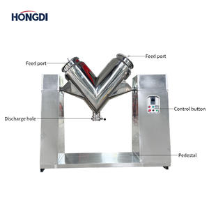 Mélangeur de poudre à moteur AC de type V avec acier inoxydable SUS304 pour la farine, les épices, les poudres chimiques, usage industriel - Product Image 5