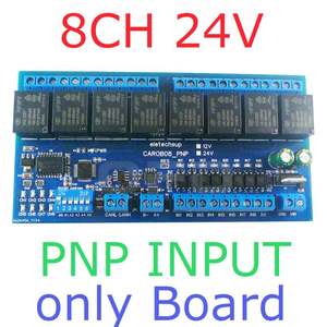 CAROB08 DC 12V/24V 8-CH DI-DO 2 in 1 CAN/RS485 BUS RS485 Modbus RTU SPS E/A-Erweiterungs platine Relais modul CAROB08 - Product Image 4