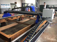 Machine de découpe plasma CNC à grande vitesse, petite, de type portique, chinoise et bon marché