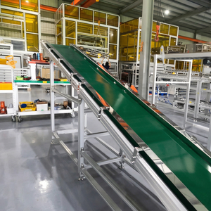 สายพานลำเลียงแบบลูกกลิ้งชั้นเดียวพร้อมกลไกการถ่ายโอนสำหรับการจัดเรียงและจัดการวัสดุในสายการผลิตเซมิคอนดักเตอร์อย่างมีประสิทธิภาพ - Product Image 1