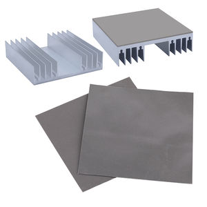 แผ่นนำความร้อน 13W/<span class=keywords><strong>m</strong></span>.k ขนาด 120x120 มม. สำหรับระบายความร้อน ซิลิโคนนำความร้อน - Product Image 2