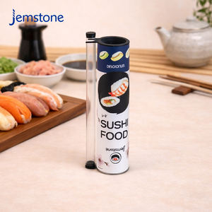 Custom Design Recyclable Food Grade Sushi Paper Tube Capsule Kraft Cardboard Cylinder <b>Packaging</b> <b>Box</b> Protein Powder Container - Product Image 3