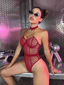 Высококачественное Сексуальное белье с открытой большой грудью, облегающие сетчатые кружевные ночные кружева с мягкими чашечками, прямая сделка - Product Image 4