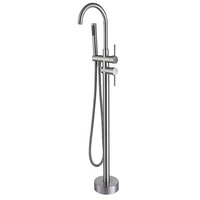 Innada robinet de baignoire en laiton, style classique, finition ORB, autoportant, robinet de douche