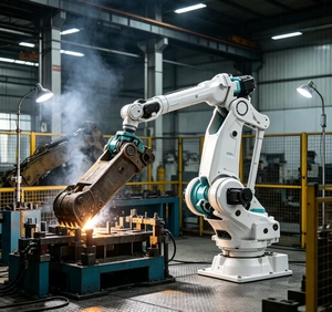 Robot Industriale a <span class=keywords><strong>6</strong></span> Assi ESTUN Serie <span class=keywords><strong>ER</strong></span> con Carico Utile di 8kg per Saldatura MIG TIG - Product Image 2