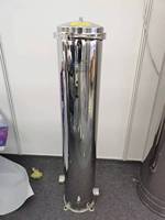 Filtre de Précision de Sécurité SS304, Filtration 1 et 5 Microns, Pompe PLC Intégrée, Cuve sous Pression, Productivité 1000L/Heure, Élimine les Impuretés