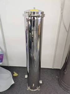 SSS304 सुरक्षा फिल्टर 1 माइक्रोन या 5 माइक्रोन निस्पंदन सटीकता से पानी से अधिकांश छोटी अशुद्धियों को हटा देता है - Product Image 6