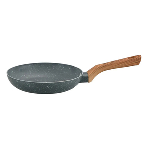 Non Stick 13-Piece Forged Ceramic Marble Coated Pot <b>Pan</b> Glass <b>Lids</b> Wooden Soft touch Handles Aluminium Cookware Set - Product Image 6