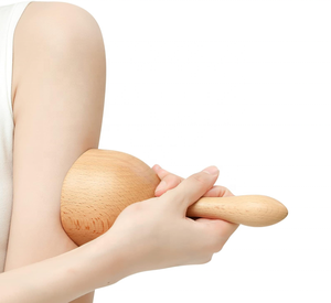 Großhandel Holz Hand massage becher Lymph drainage Massage werkzeuge Körper Holz therapie Massage werkzeuge - Product Image 4