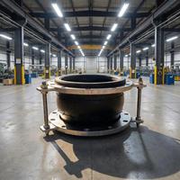 Joint de dilatation sphérique simple en caoutchouc EPDM DN40, type fileté PN10 pour système de protection incendie
