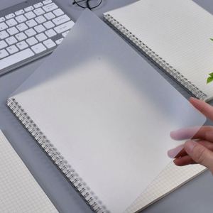 <b>A6</b> A5 B5 80 Sheers Korean Planner PP Cover Square Student Office Custom Coil Gift Notebook with Custom Logo - Product Image 3
