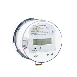 Medidor de energía Ansi de 3 fases, 100A, Base redonda, novedad