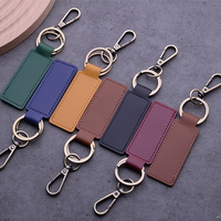 YY nouveau PU cuir Vintage voiture clé pendentif personnel porte-clés Anti-perte clé pendentif polyvalent porte-clés en cuir cadeau porte-clés