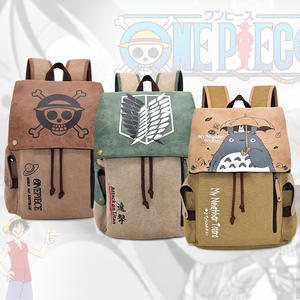 100 Modelli di Zaini Scolastici Stile <span class=keywords><strong>Anime</strong></span> Cartoon One Piece Luffy per Adolescenti - Product Image 1
