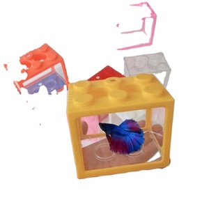 <span class=keywords><strong>Mini</strong></span> Portable WN Beta Fish Tank Personnalisé En Plastique Petit <span class=keywords><strong>Aquarium</strong></span> <span class=keywords><strong>Stand</strong></span> Haute Qualité En Métal Pet Carré Décoratif <span class=keywords><strong>Mini</strong></span> <span class=keywords><strong>Aquarium</strong></span> - Product Image 2