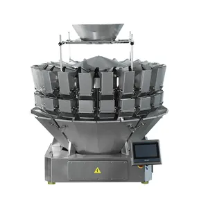 20 head multihead weigher filling machine combination scale frozen food packaging machine