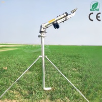 Aspersor de riego agrícola Titans, aspersor de riego móvil con rotación de 360° para riego de tierras agrícolas