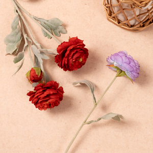 Fleurs artificielles de pivoine en flocage de luxe, accessoires photo de luxe abordables et très populaires sur internet, fleurs en soie pour tables de salon - Product Image 4
