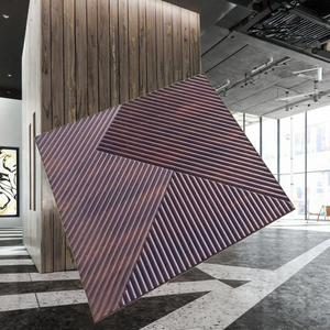 Katı ahşap sergi duvarı paneller tuğla yan panel endüstriyel stil ofis için hafif su geçirmez modüler yapı duvar kaplama - Product Image 1