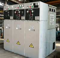 Unidad de Anillo Principal (RMU) Aislada con SF6 para Interiores, 12KV-40.5KV, IP67, Bloqueo Electromagnético, 630A, 8 Tomas, GLX24, DECOM ELECTRIC