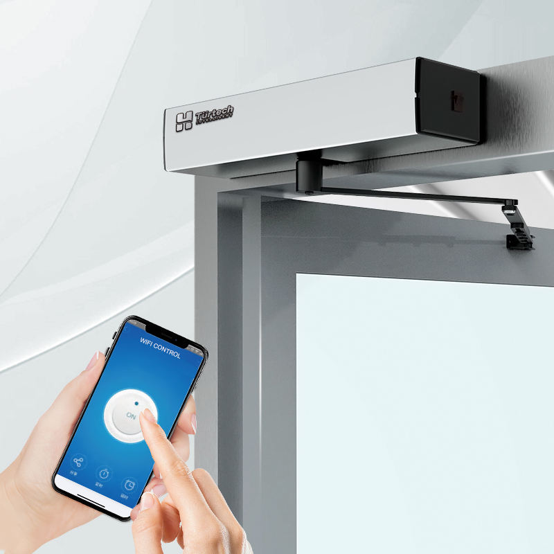 SW100SILM Smart Automatic Door Opener Electric Residential Swing ...