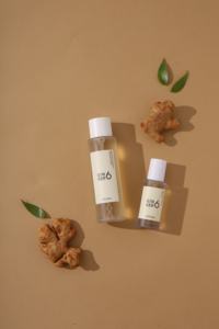 GINGER6 Daily Use Vegan <b>Skin</b> Care Gift Set 6PCS with Toner Serum Moisturizer <b>Cream</b> for Hydration Long Lasting <b>Glow</b> - Product Image 3