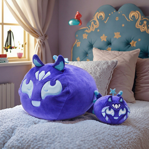 Nuova Bambola di <span class=keywords><strong>Peluche</strong></span> Super Morbida a Forma di Fata Viola, Giocattolo in Cotone PP e Rete, Misure Personalizzabili, Regalo di Natale Unisex - Product Image 5