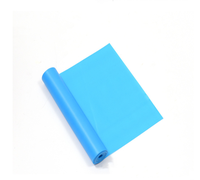 Bandes de Résistance de Yoga en TPE de Haute Qualité, Personnalisables avec Logo OEM, Largeur 1500x150x0.35mm, pour Fitness et Étirements – Vente en Gros