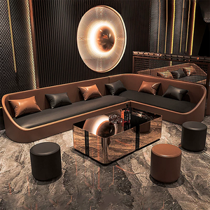 Muebles Personalizados para Cafeterías y Bares: Sofás de Estilo Industrial <span class=keywords><strong>Chic</strong></span> con Mesas - Product Image 5
