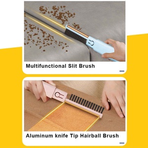 <span class=keywords><strong>Brosse</strong></span> anti-poils KingHon pour animaux de compagnie avec base autonettoyante, poignée améliorée, <span class=keywords><strong>brosse</strong></span> <span class=keywords><strong>à</strong></span> fourrure double face - Product Image 6