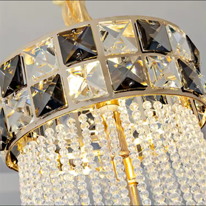 Offre Spéciale Villa salon duplex bâtiment LOFT lampe escalier grand long luxe k9 lustre en cristal - Product Image 5