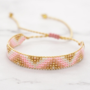 Go2boho moda etnica <span class=keywords><strong>telaio</strong></span> bracciali gioielli modello geometrico regolabile Miyuki <span class=keywords><strong>perline</strong></span> bracciali per le donne - Product Image 5
