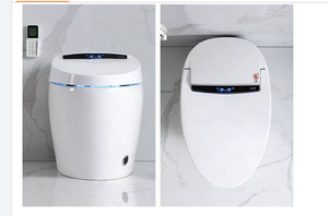 Salle de bains Boîte à litière intelligente pour <span class=keywords><strong>chat</strong></span> Toilette automatique pour <span class=keywords><strong>chat</strong></span> Toilette <span class=keywords><strong>Wc</strong></span> Entièrement automatique Toilette intelligente haut de gamme - Product Image 2