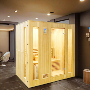4 Personnes Finlande Sauna Traditionnel Sauna Four Chauffe 6/8/9KW Chaleur Chambre - Product Image 3
