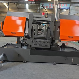 Scie à ruban électrique horizontale à moteur à tension manuelle précise et efficace pour la fabrication et la découpe de bobines de tuyaux métalliques - Product Image 3