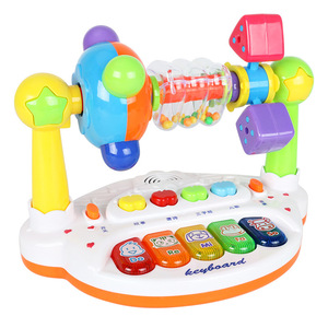 Jouets musicaux intelligents pour l'éducation précoce, clavier musical pour bébés, instruments électroniques <span class=keywords><strong>anglais</strong></span>, orgue électronique avec <span class=keywords><strong>musique</strong></span> - Product Image 1