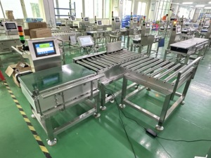 جهاز فحص الوزن الديناميكي CQ-XP500، موازين وزن إلكترونية مع طابعة نافثة للحبر ونظام رفض بالبكرات - Product Image 2