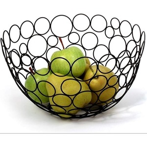 Cesta de Almacenamiento Redonda de Metal de Primera Calidad con Recubrimiento de Polvo Blanco, Plegable y Ecológica - Product Image 5