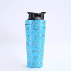 FX nhà máy Ice <span class=keywords><strong>Shaker</strong></span> thép không gỉ Protein <span class=keywords><strong>Shaker</strong></span> như đã thấy trên cá mập Tank tái sử dụng phòng tập thể dục chai nước - Product Image 1