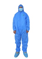 Combinaison de protection individuelle industrielle EPI sans bande de couture et couche de PE-recommandé pour usage unique Non tissé