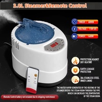 Ruang Uap Inframerah Portabel Modern, Sauna Rumah Tangga Praktis, Kotak Uap Terapi Cahaya Merah 660nm, Steamer 1200W, Kotak Keringat