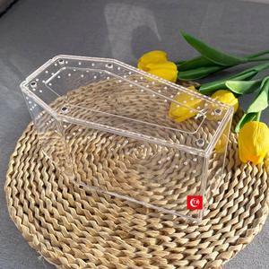 TX şeffaf akrilik kalem teşhir rafı kutu evcil güçlü manyetik örümcek böcek kutusu için peyzaj sürüngenler diğer küçük - Product Image 1